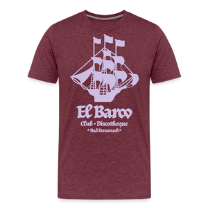 El Barco Bad Kreuznach Shirt - Bordeauxrot meliert