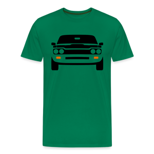 CLASSIC CAR SHIRT: CAPRI (black) - Kelly Green