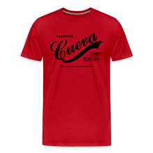 Laden Sie das Bild in den Galerie-Viewer, CUEVA SHIRT BLACK FONT - Rot