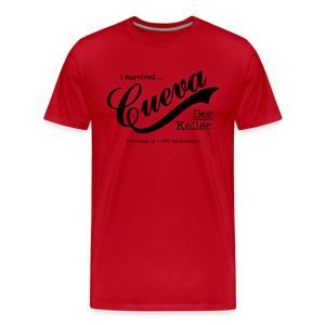 CUEVA SHIRT BLACK FONT - Rot