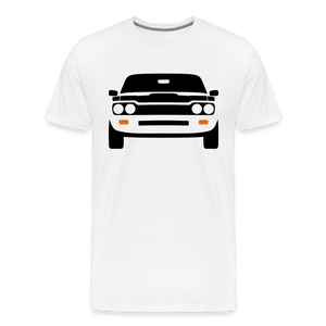 CLASSIC CAR SHIRT: CAPRI (black) - Weiß