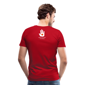 Männer Premium T-Shirt - Hawk Tuah - Rot