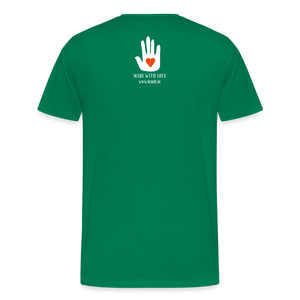 Männer Premium T-Shirt - Hawk Tuah - Kelly Green