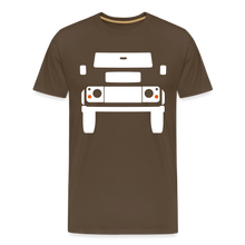 Laden Sie das Bild in den Galerie-Viewer, CLASSIC CAR SHIRT: BRITISH OFFROAD NEW (white) - Edelbraun