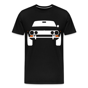 CLASSIC CAR SHIRT: GeTeVau (white) - Schwarz