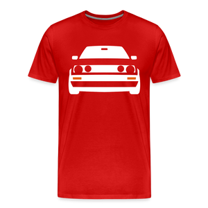 CLASSIC CAR SHIRT: ZWO (white) - Rot