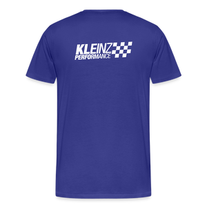 KLEINZ PERFORMANCE GT SHIRT (WHITE) - Königsblau